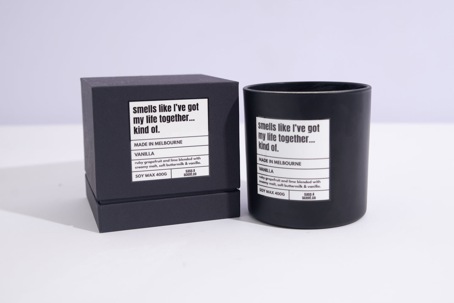 smells like I've got my life together... kind of.