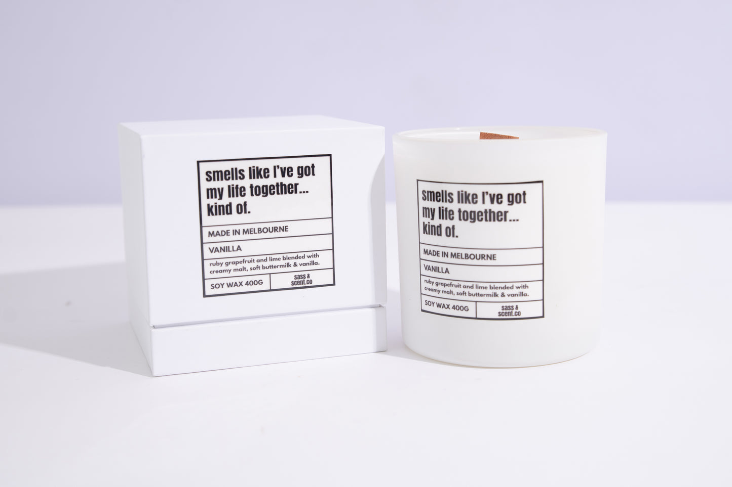 smells like I've got my life together... kind of.