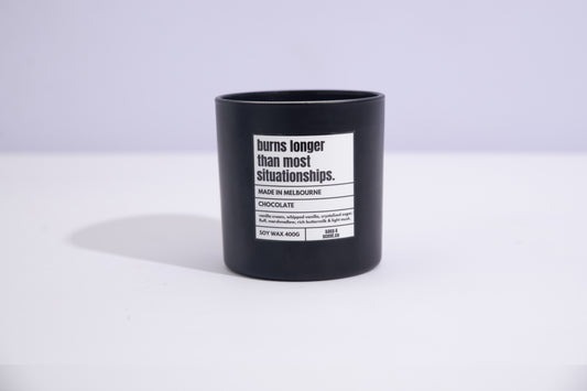 burns longer than most situationships